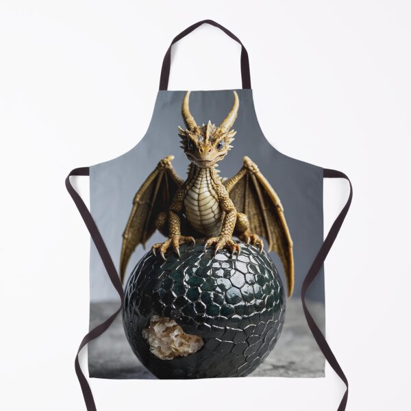 Item preview, Cute Baby Bronze Dragon Hatchling with Egg designed and sold by CuteopiaGallery.