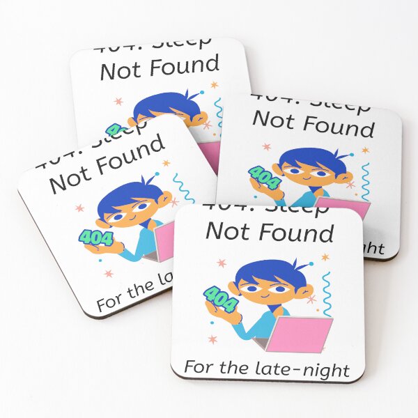 Item preview, 404: Sleep Not Found for late-night coders designed and sold by OPOPArt.