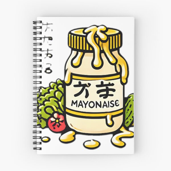 Item preview, japanese mayonnaise design sticker  designed and sold by NCNGDESIGN.