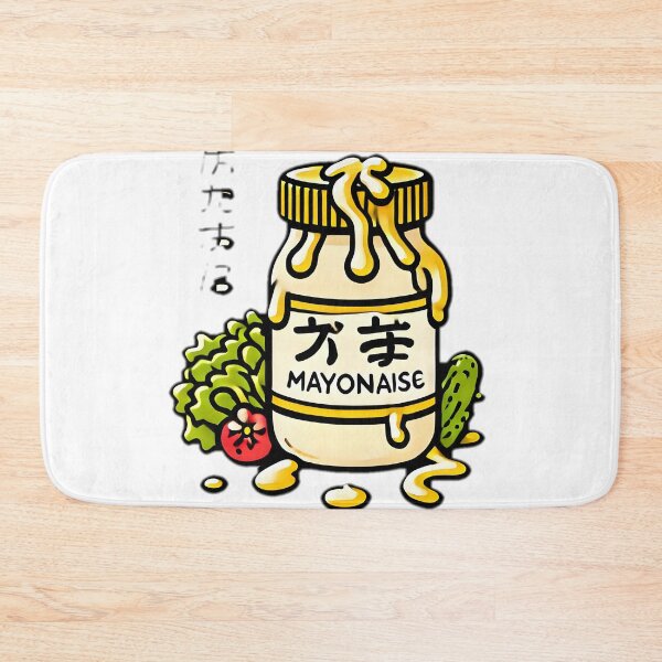 Item preview, japanese mayonnaise design sticker  designed and sold by NCNGDESIGN.
