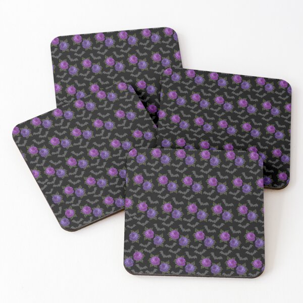 Item preview, Bats and roses pattern, gothic style, rose lovers outfit designed and sold by Kirei-Lily.