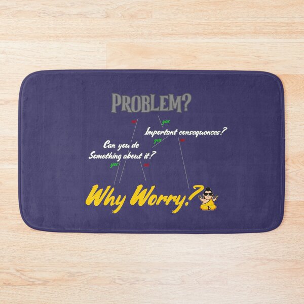 Item preview, Why worry? Chill, no stress and no worries, every problem has its solution designed and sold by Fanaticos.