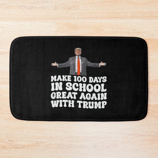 Item preview, make 100 days in school great again with trump 2025  designed and sold by Jalin ..