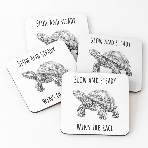 Item preview, Slow And Steady Wins The Race - Turtle Animales designed and sold by Wildom.