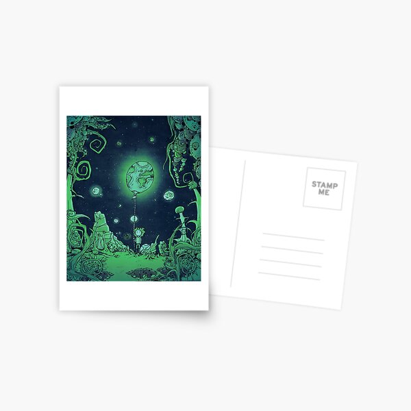 other worlds Postcard