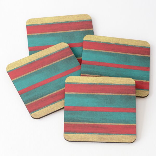 Item preview, Epic Moroccan Stripes Style Tradition Retro Gilded Pattern designed and sold by GrinGalore.