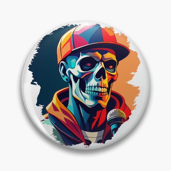 Item preview, Urban Rap Skeleton designed and sold by JIMTOPMOY.