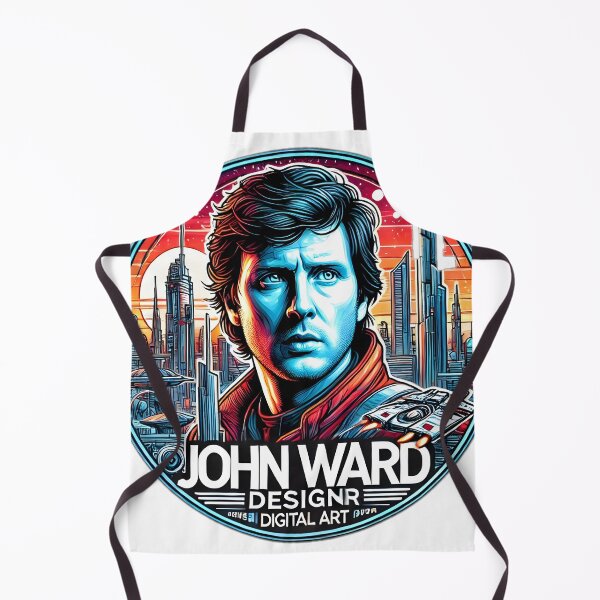 Item preview, john ward design sticker designed and sold by NCNGDESIGN.