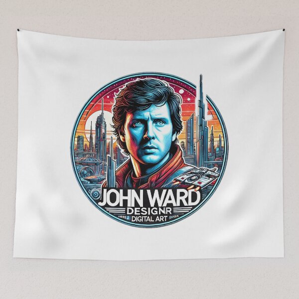 Item preview, john ward design sticker  designed and sold by NCNGDESIGN.