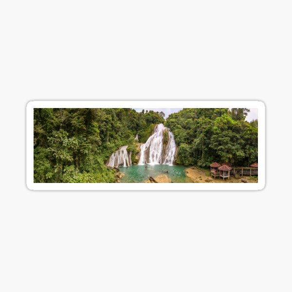Item preview, Panoramic View of Bega Falls, Prosperidad, Agusan del Sur, Mindanao, Philippines designed and sold by rossacampbell.