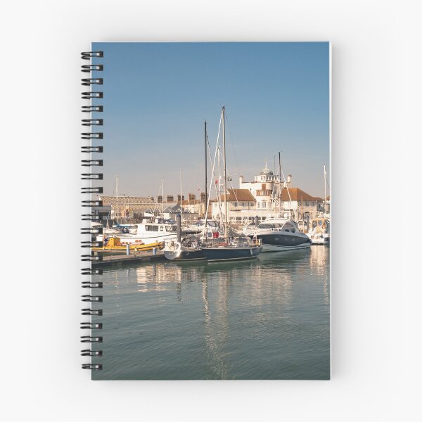 Item preview, Boats in Lowestoft harbour at dawn designed and sold by yackers1.