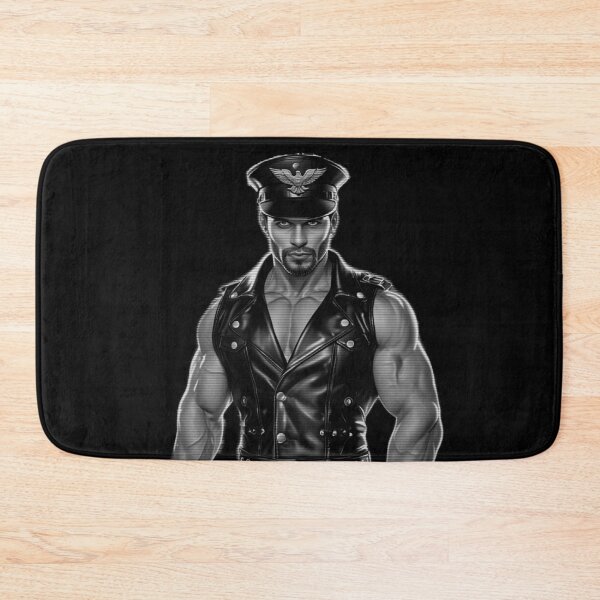 Item preview, Gay Leather Pride Hard Lines Military Daddy Leder Pride Graphic Design designed and sold by ItsAKinkThing.