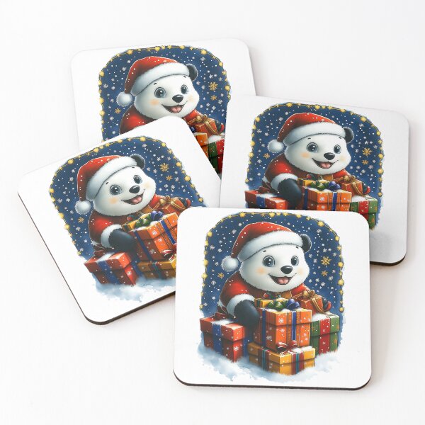 Item preview, Cozy Panda with Gifts designed and sold by BukkyStory.