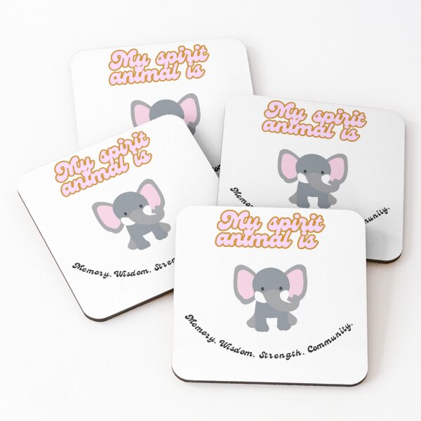 Item preview, My Spirit Animal Elephant designed and sold by Soujji-Designs.