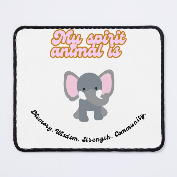 Item preview, My Spirit Animal Elephant designed and sold by Soujji-Designs.