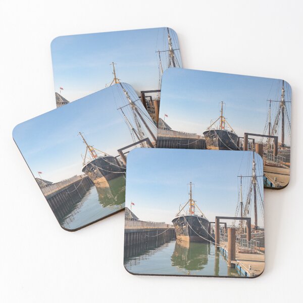 Item preview, Traditional fishing smack in the harbour designed and sold by yackers1.