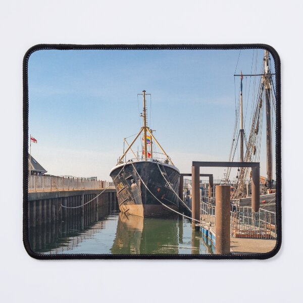 Item preview, Traditional fishing smack in the harbour designed and sold by yackers1.