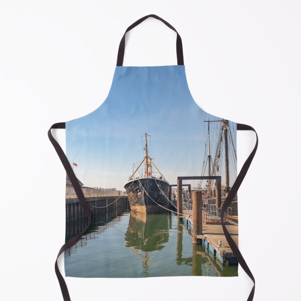 Item preview, Traditional fishing smack in the harbour designed and sold by yackers1.