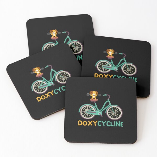 Item preview, Doxycycline Dog On Bike designed and sold by med-creative.