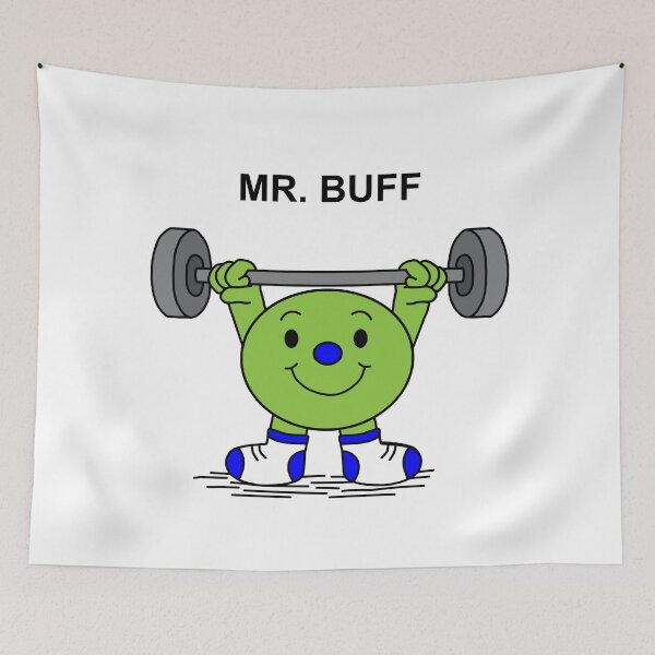Item preview, Mr Men Mr Buff designed and sold by Scat the cat.