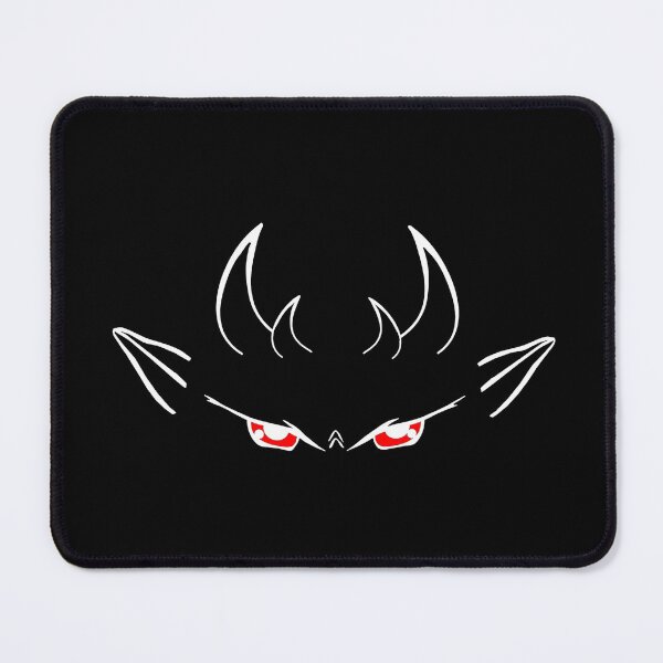 Item preview, demon eyes, horror motif, devil horns designed and sold by Kirei-Lily.