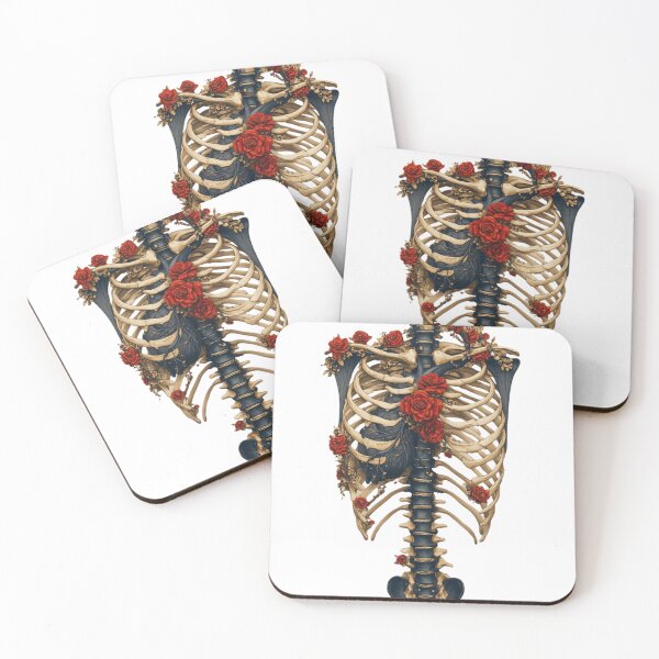 Item preview, Floral Ribcage - Anatomical Art designed and sold by Guesso.