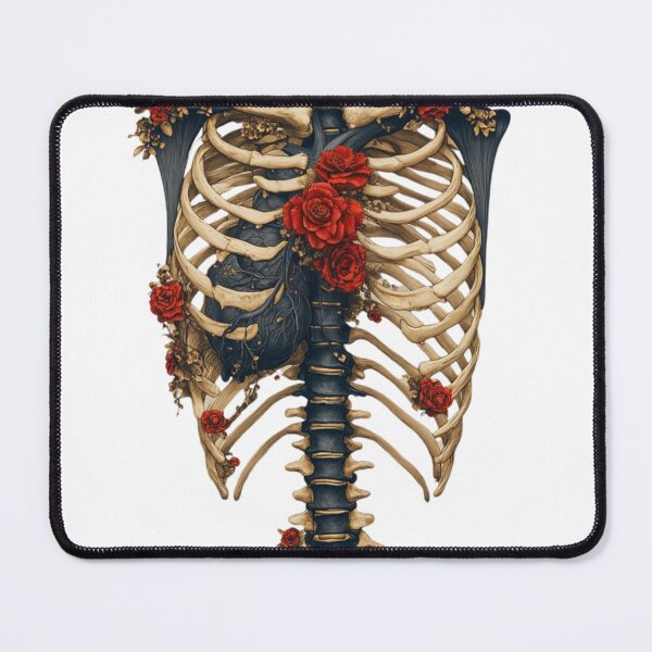 Item preview, Floral Ribcage - Anatomical Art designed and sold by Guesso.