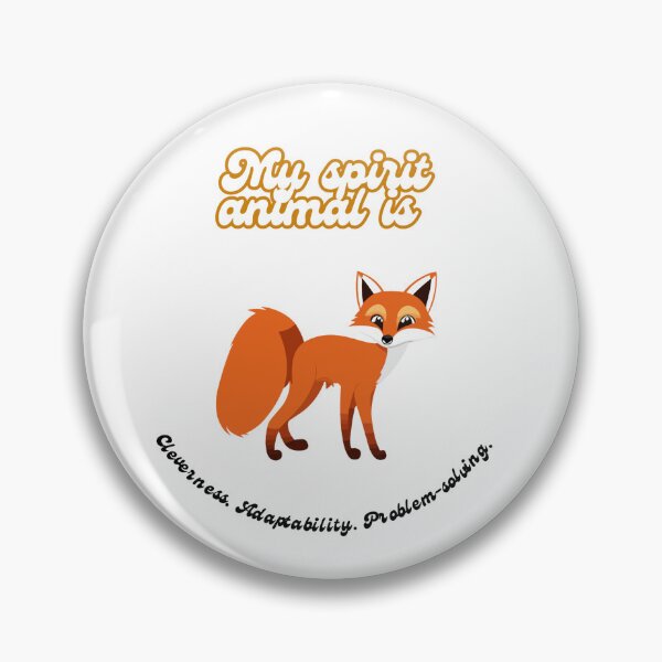 Item preview, My Spirit Animal The Fox designed and sold by Soujji-Designs.