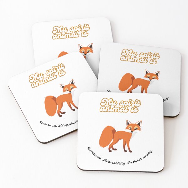 Item preview, My Spirit Animal The Fox designed and sold by Soujji-Designs.
