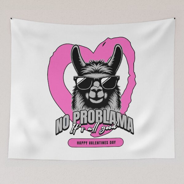Item preview, Valentines lama designed and sold by Graffik-Peeps.