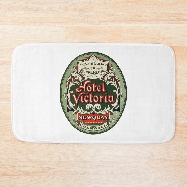 Item preview, Hotel Victoria Newquay Retro Logo designed and sold by Logo-A-GoGo.