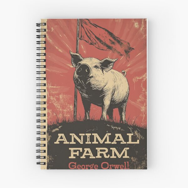 Item preview, Animal Farm Propaganda-Style Poster Design designed and sold by Juuskus.