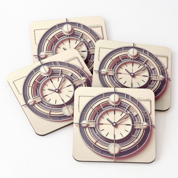 Item preview, Clock Minimalism Art Style designed and sold by artofuniverse.