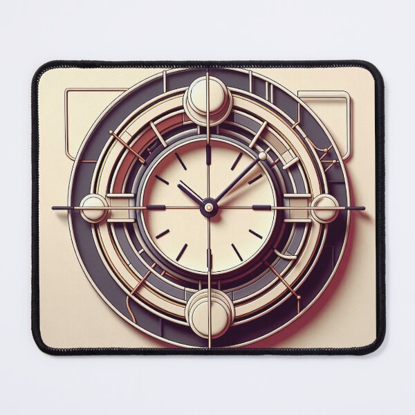 Item preview, Clock Minimalism Art Style designed and sold by artofuniverse.