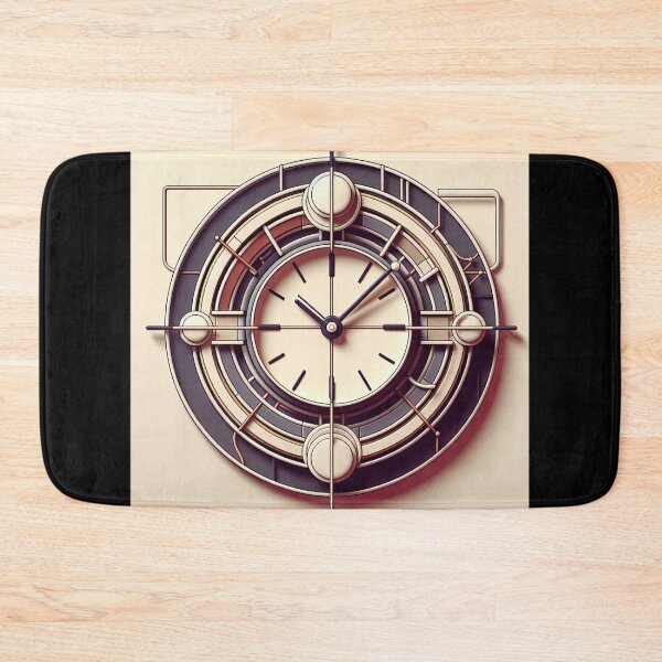 Item preview, Clock Minimalism Art Style designed and sold by artofuniverse.