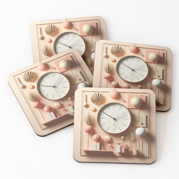 Item preview, Clock Minimalism Art Style designed and sold by artofuniverse.