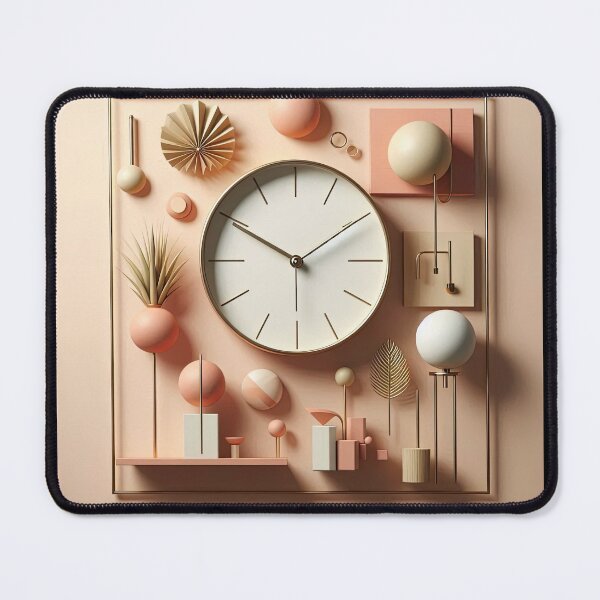 Item preview, Clock Minimalism Art Style designed and sold by artofuniverse.