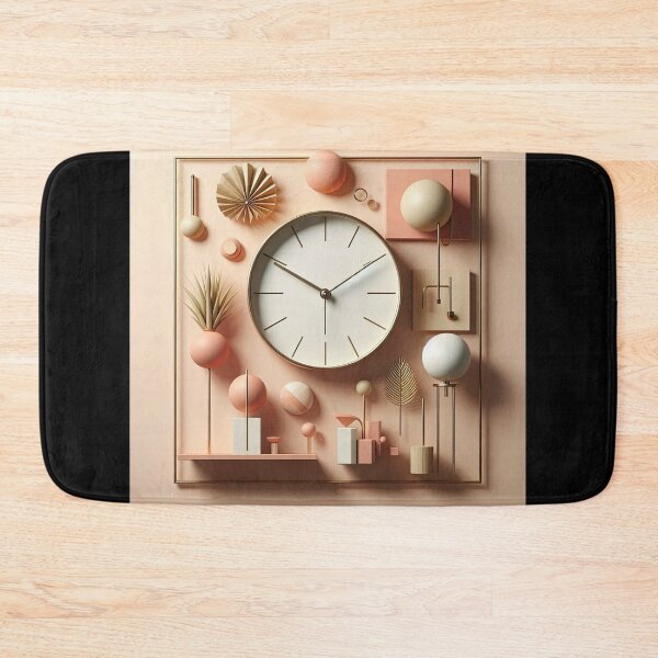 Item preview, Clock Minimalism Art Style designed and sold by artofuniverse.