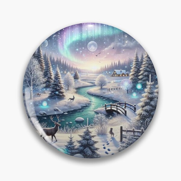 Item preview, Magical Winter Wonderland designed and sold by PawtopiaDesigns.
