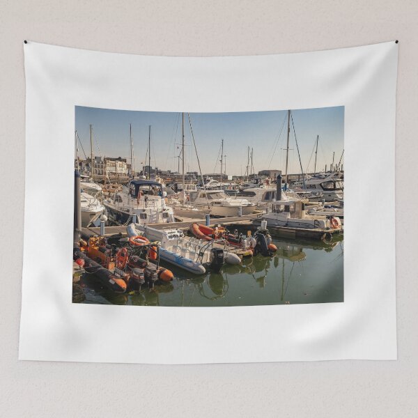 Item preview, Boats in  the harbour designed and sold by yackers1.