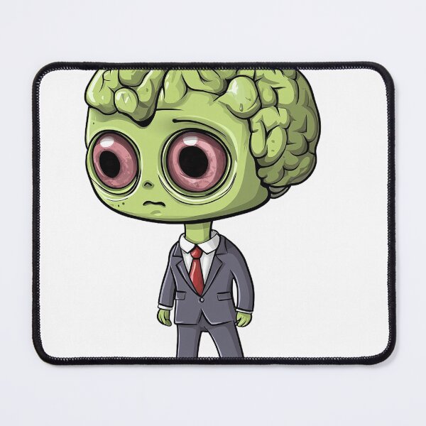 Item preview, Brainiac Business Man designed and sold by Line Designs By Duck.