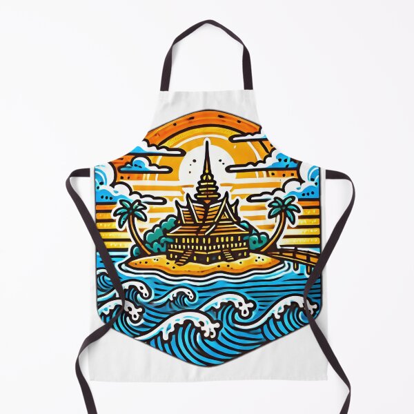 Item preview, koh samui design sticker  designed and sold by NCNGDESIGN.