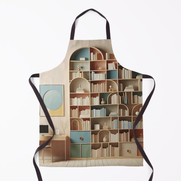 Item preview, Bookshelf Minimalism Art Style designed and sold by artofuniverse.