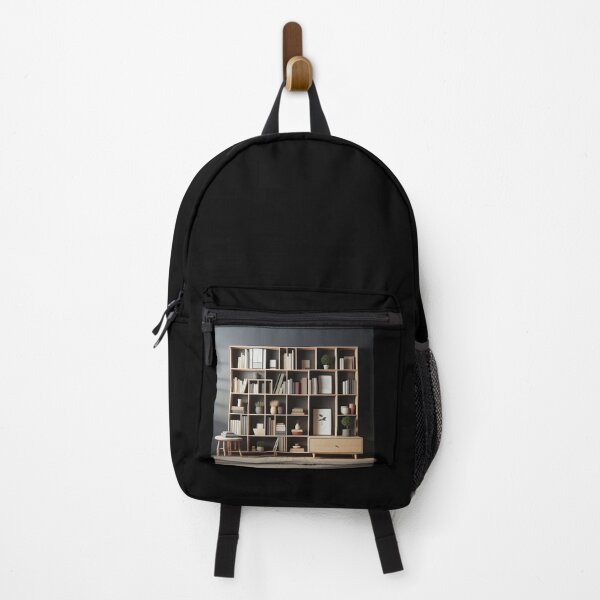 Item preview, Bookshelf Minimalism Art Style designed and sold by artofuniverse.