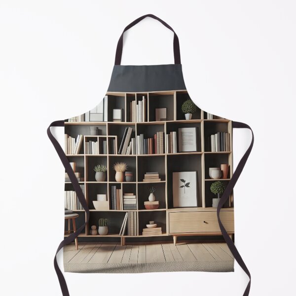 Item preview, Bookshelf Minimalism Art Style designed and sold by artofuniverse.