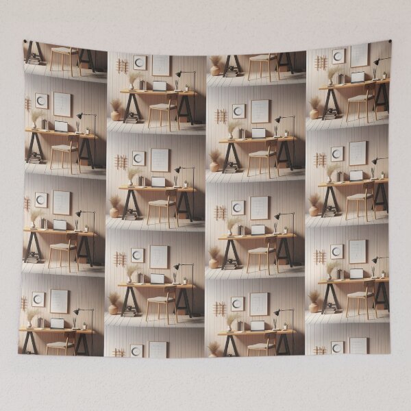Item preview, Desk Minimalism Art Style designed and sold by artofuniverse.
