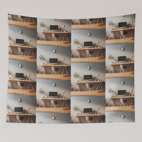 Item preview, Desk Minimalism Art Style designed and sold by artofuniverse.