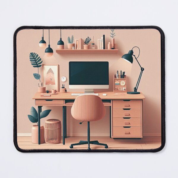 Item preview, Desk Minimalism Art Style designed and sold by artofuniverse.