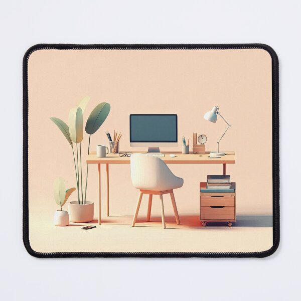 Item preview, Desk Minimalism Art Style designed and sold by artofuniverse.