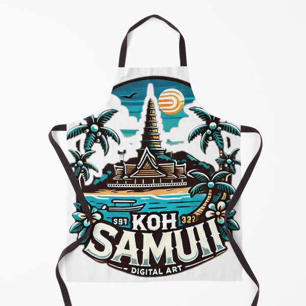 Item preview, koh samui design sticker  designed and sold by NCNGDESIGN.
